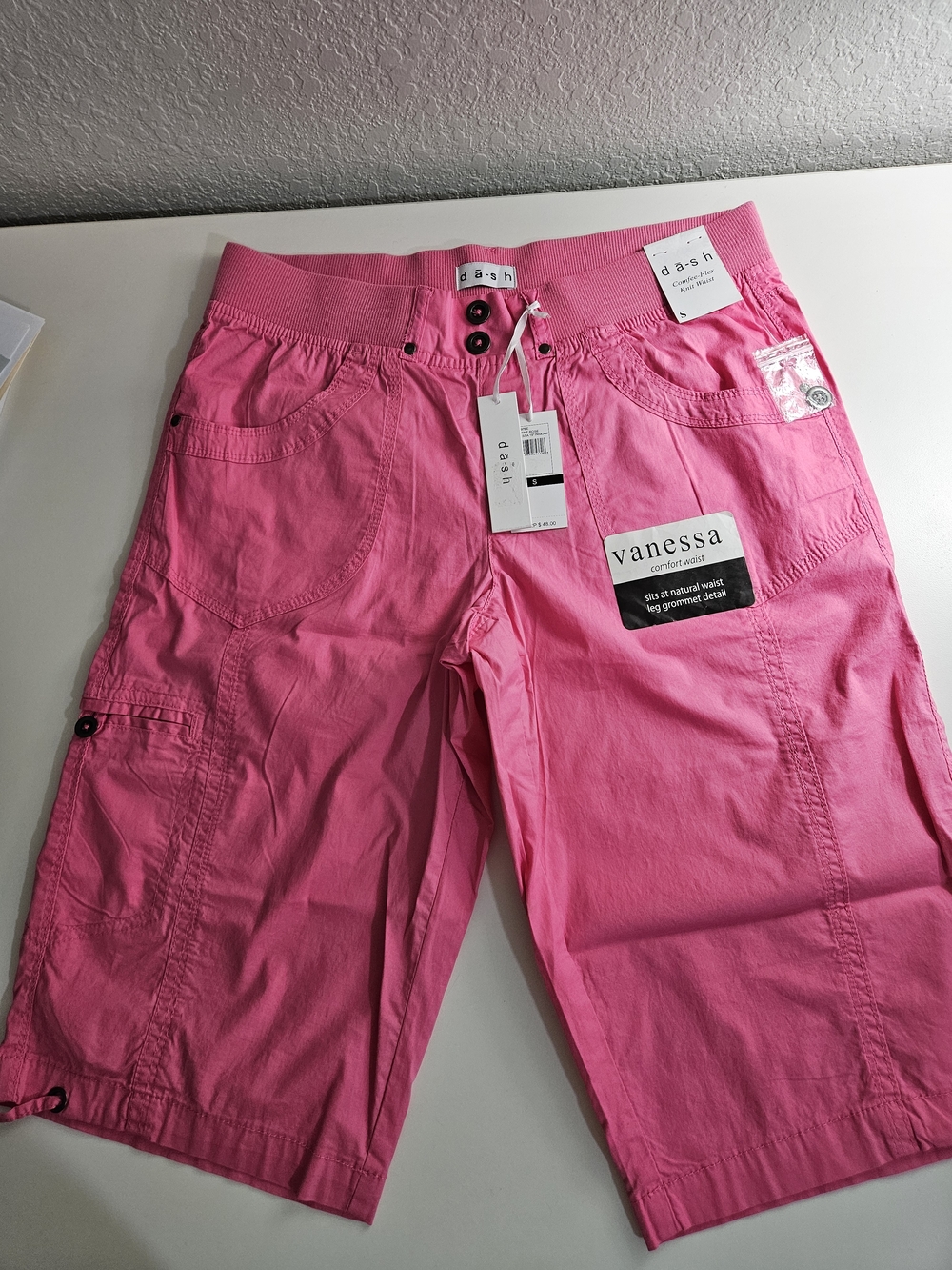 Ash Vanessa Hot Pink Bermuda Shorts